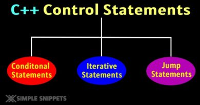 Control statements in C++